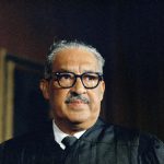 Thurgood Marshall, first Black Associate Justice of the Supreme Court