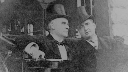 This is one of the last photos taken of U.S. President William McKinley.