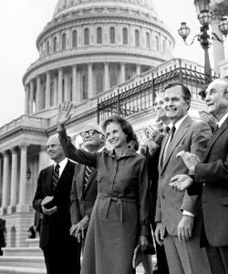 Sandra Day O’Connor becomes first female Justice of the Supreme Court.