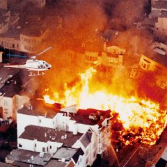 Fire consumes homes in the Marina District after the Loma Prieta earthquake (AP Photo-The Contra Costa Times-Bob Pepping)