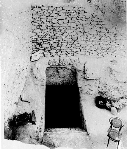 Close up view of the tomb of the King Tutankhamun (AP Photo)