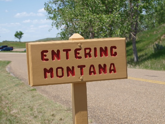  Fort Union, Entering Montana