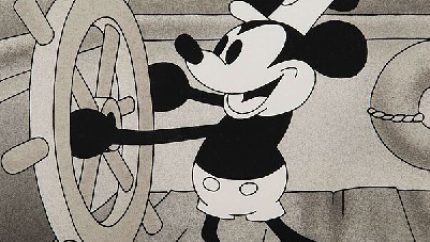 Steamboat Willie was the first film to feature Mickey Mouse (Creative Commons)