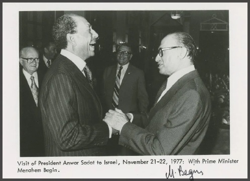 Visit of Anwar Sadat to Israel, November 1977