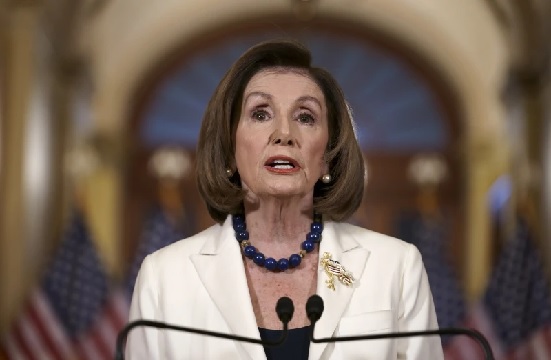  Speaker Nancy Pelosi announces that the House is moving forward to draft articles of impeachment against the 45th president (AP Photo - J Scott Applewhite)