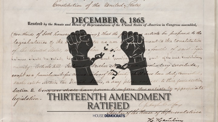 Ratification of 13th Amendment