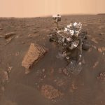 A composite image self-portrait of NASA’s Curiosity Mars rover in the Gale Crater. (NASA, JPL-Caltech via AP)