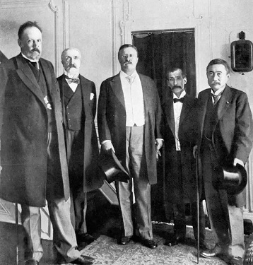 Teddy Roosevelt was the first American to win a Nobel prize after his peace negotiations with Japan and Russia