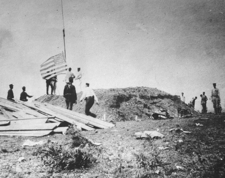 US Marines at Guantanamo Bay after successful invasion of Cuba during the Spanish American War (US Marines)