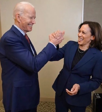 President-elect Joe Biden and Vice President-elect Kamala Harris (Photo, Maya Harris)