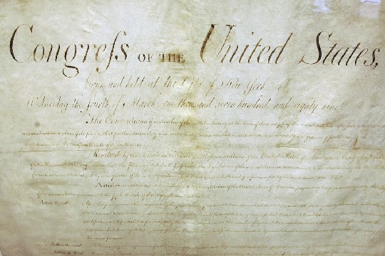 The Bill of Rights became the first ten amendments to the United States Constitution (AP Photo, Mel Evans)