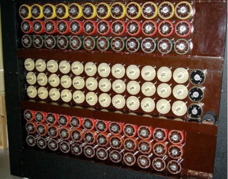  Bombe Machine created by the Alan Turing to break the Enigma encryption machine used by Nazi Germany