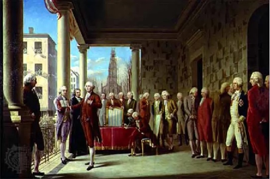 President Washington delivered the first State Of The Union address in New York City