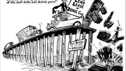 Dr Seuss criticized the Lend Lease Act saying it would get the US involved in war.