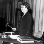 Hattie Caraway, the first woman elected to the United States Senate