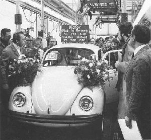 Last Edition Beetle made in Germany