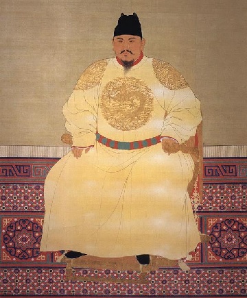  Portrait of the Hongwu Emperor, Zhu Yuanzhang