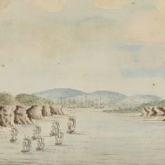 Many descendants of the First Fleet remember January 26, 1788, with pride (William Bradley-State Library of NSW, public domain)