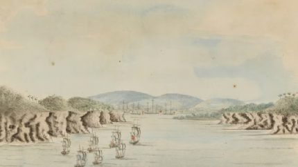 Many descendants of the First Fleet remember January 26, 1788, with pride (William Bradley-State Library of NSW, public domain)