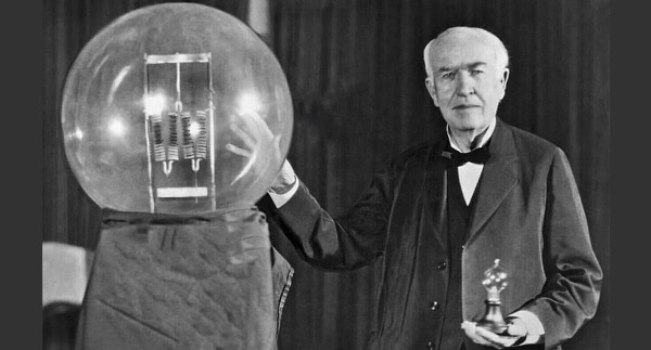 Thomas Alva Edison patents the incandescent lamp