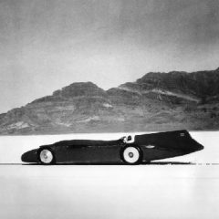 Sir Malcolm Campbell sets a world record of 301.337 miles per hour 1935
