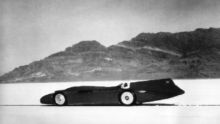 Sir Malcolm Campbell sets a world record of 301.337 miles per hour 1935